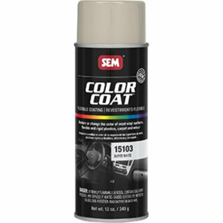 SEM Products Color Coat Interior Paint, Super White SEM-15103